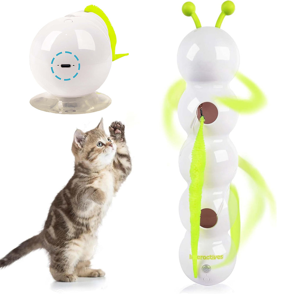 Caterpillar Interactive Cat Toy
