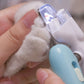 Pet Nail Clippers Dog Nail Clippers Cat Nail Clippers LED Electric Nail Grinder Pet Supplies LED Light Pet Nail Clippers