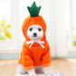 Cute Fruit Dog Clothes For Small Dogs Hoodies