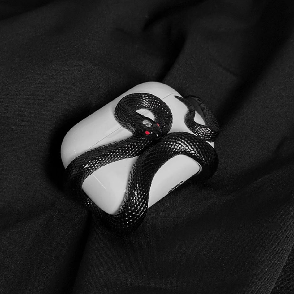 Creative Horrible Snake Wireless Earphone Case