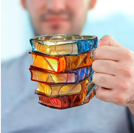 3D Painting Book Mug