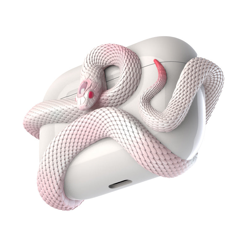 Creative Horrible Snake Wireless Earphone Case