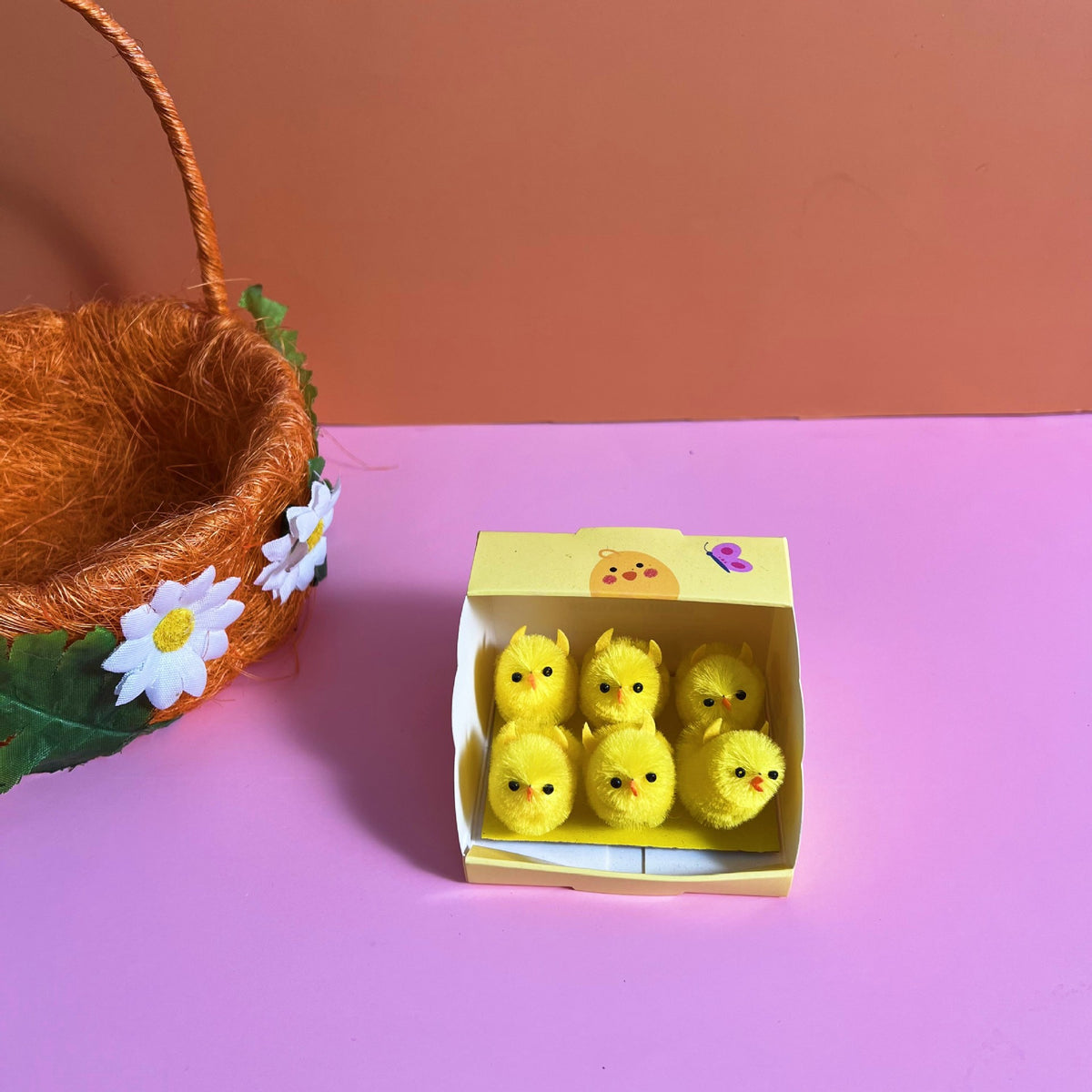 Easter Party Mini Chicken Figurines