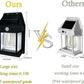 Outdoor Waterproof Solar Wall Lamp