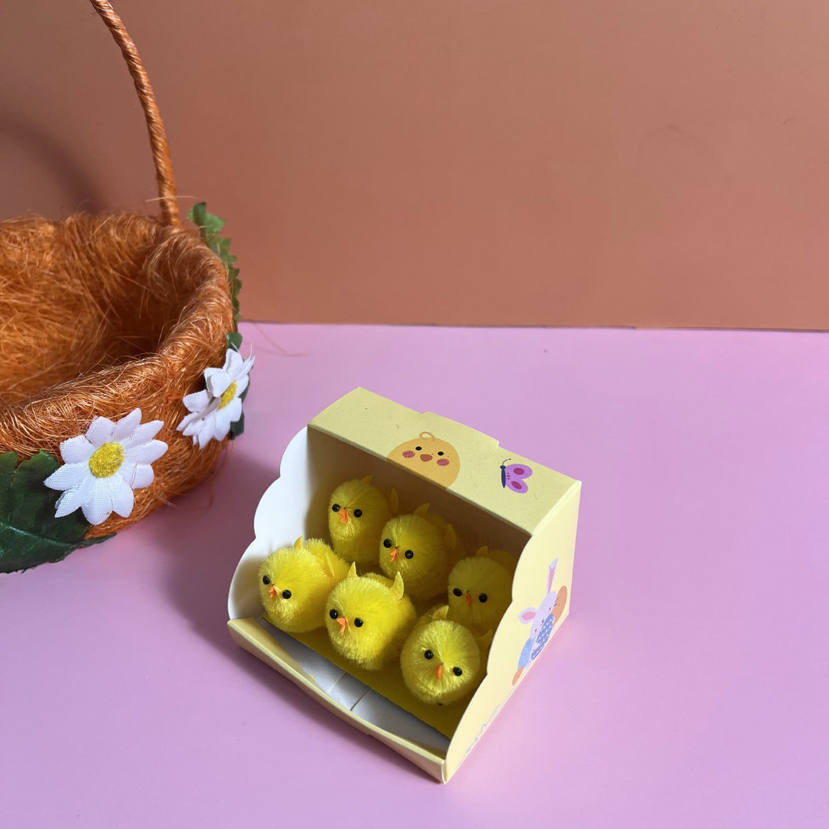 Easter Party Mini Chicken Figurines