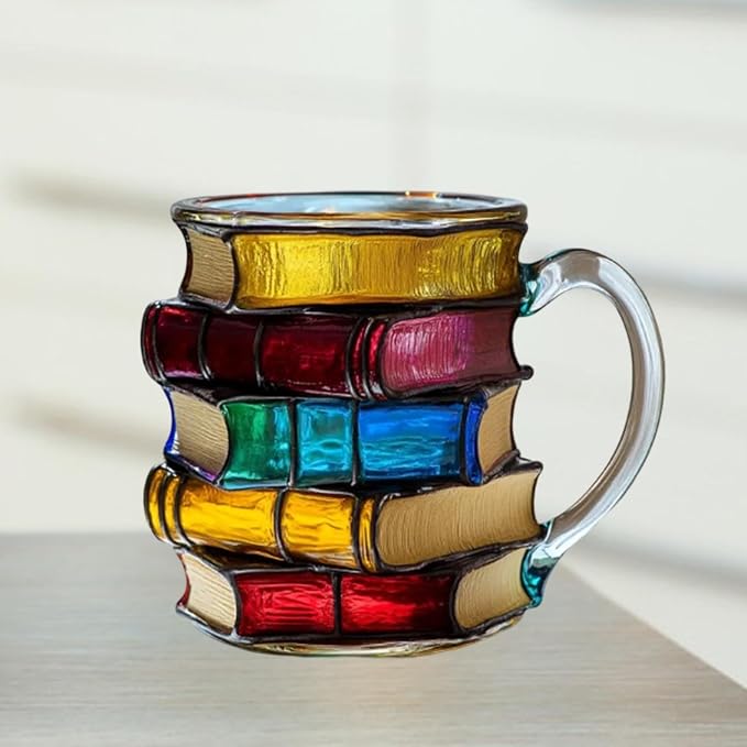 3D Painting Book Mug