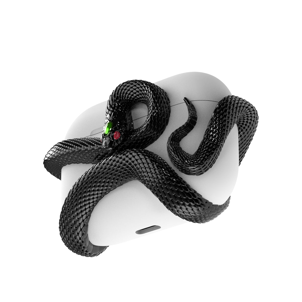 Creative Horrible Snake Wireless Earphone Case