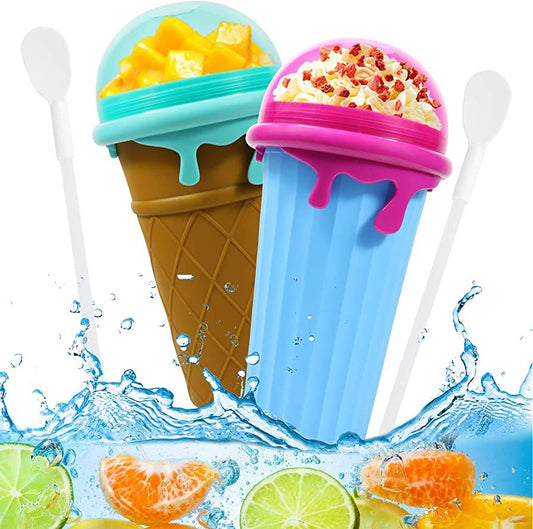 500ml Large Capacity Slushy Cup Summer Squeeze Homemade Juice Water Bottle