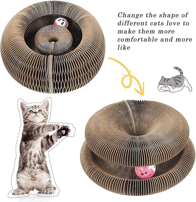 Pet Accordion Scratch Toy
