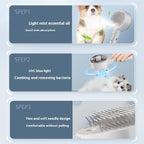 Pet Hair Remover Steam Brush