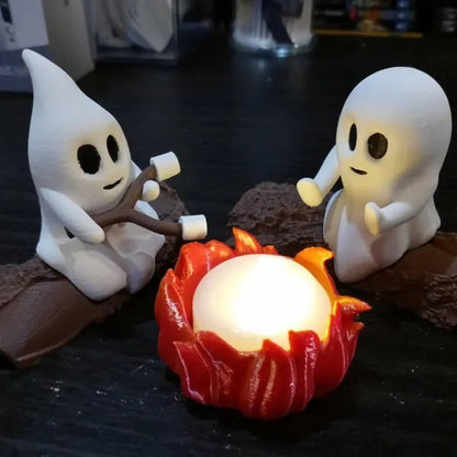 Ghost Bonfire Party Night Light