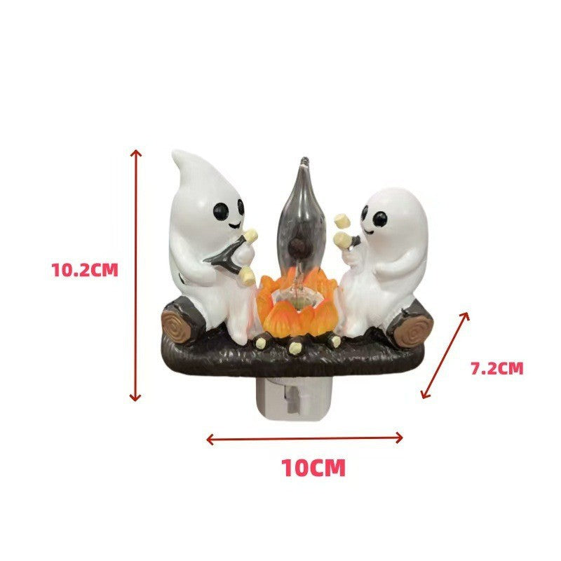 Ghost Bonfire Party Night Light
