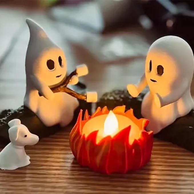 Ghost Bonfire Party Night Light