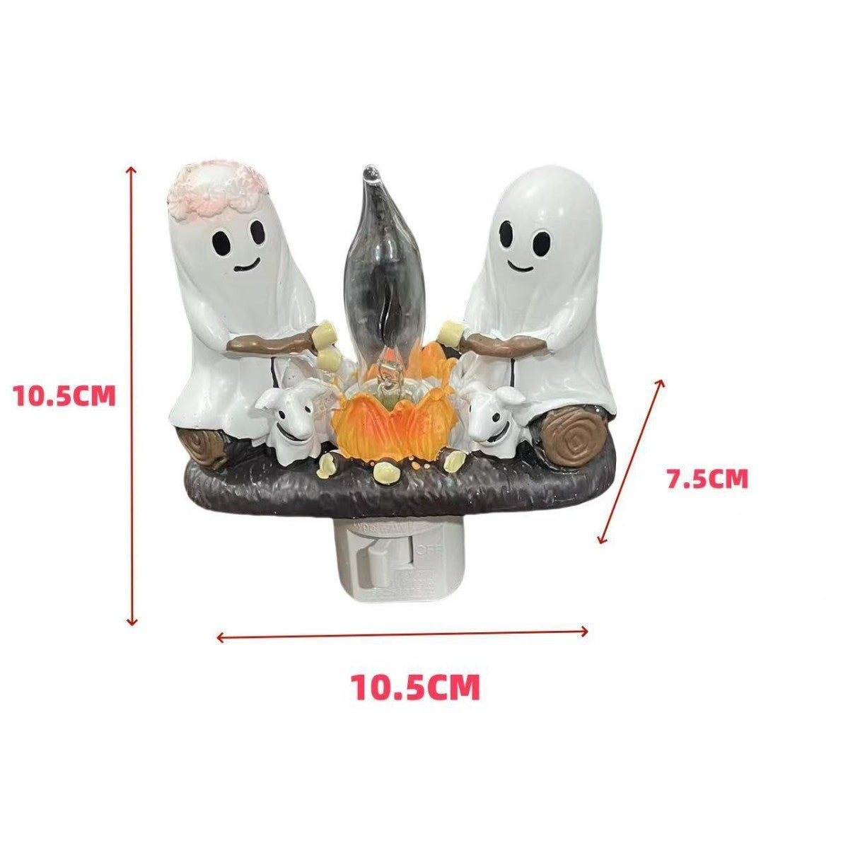 Ghost Bonfire Party Night Light