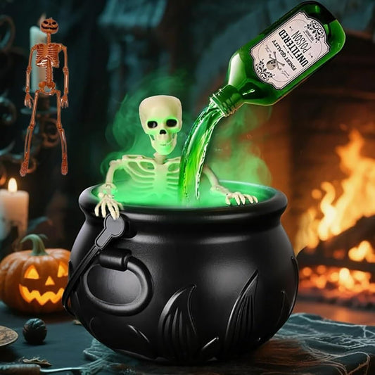 Cauldron Halloween Decor