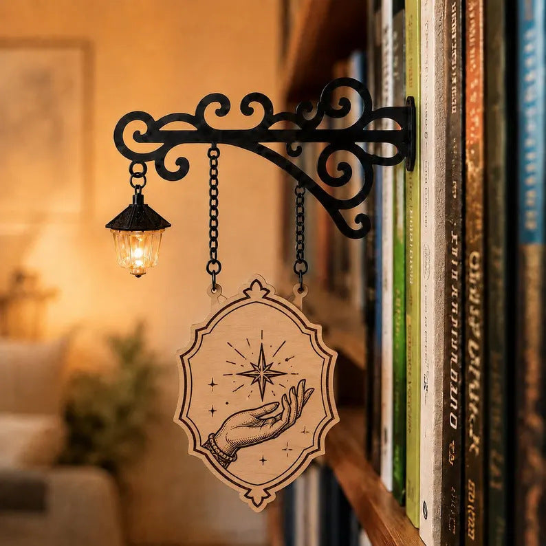 Lantern Book Shelf