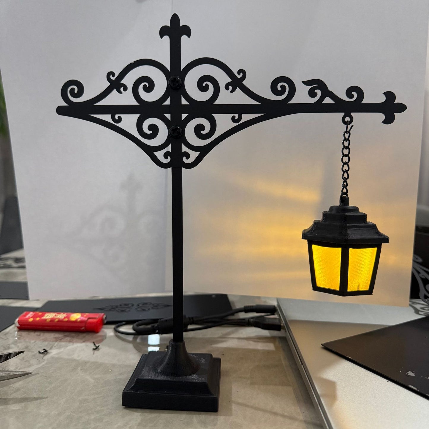 Lantern Book Shelf