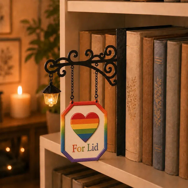 Lantern Book Shelf