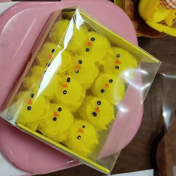 Easter Party Mini Chicken Figurines