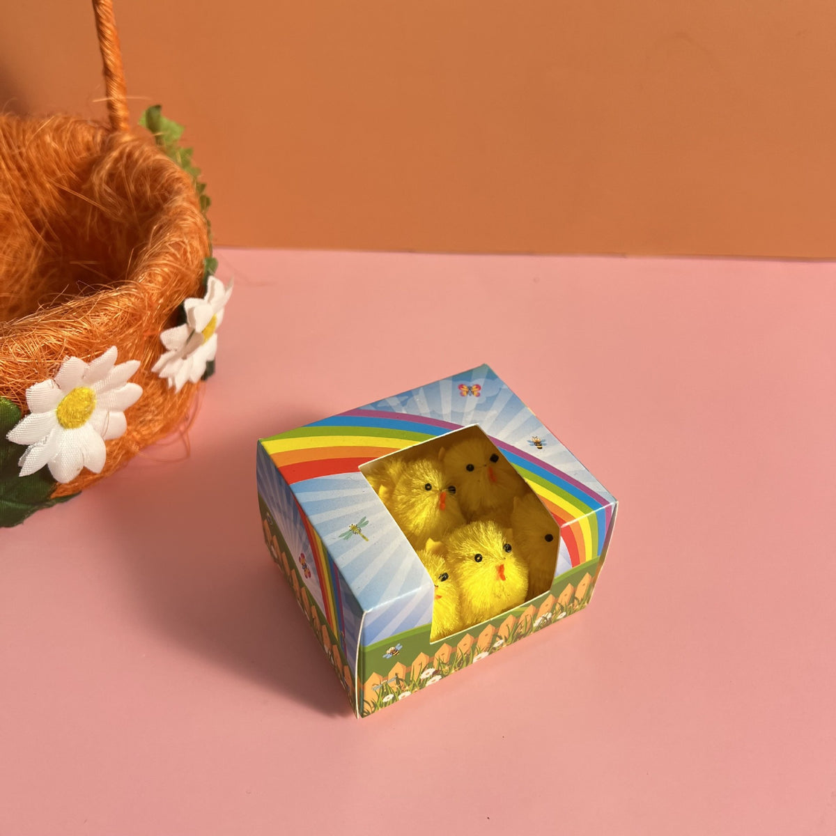 Easter Party Mini Chicken Figurines