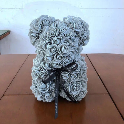 Plush Rose Bear Flower