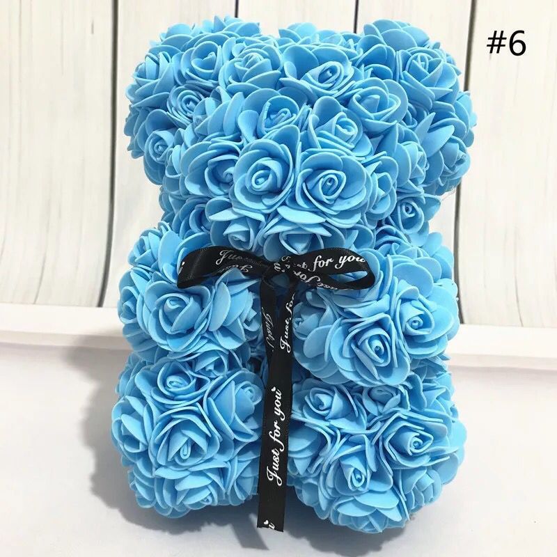 Plush Rose Bear Flower