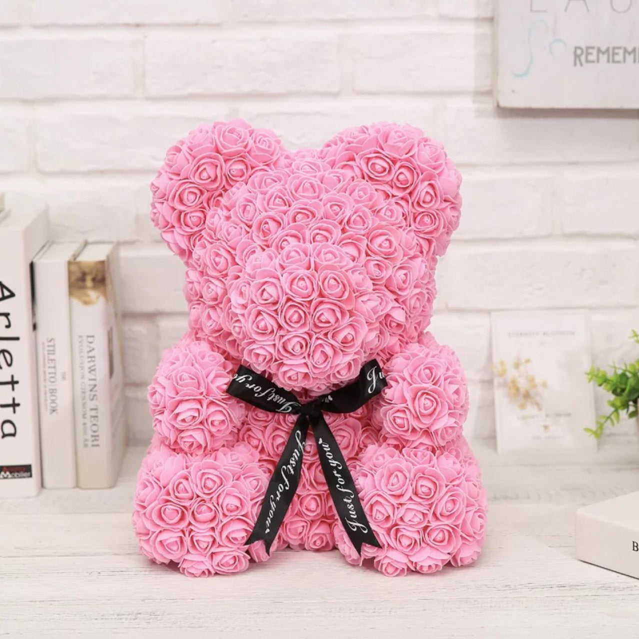 Plush Rose Bear Flower