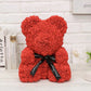 Plush Rose Bear Flower