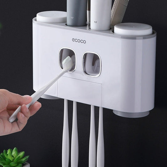 Wall-mount Toothbrush Holder