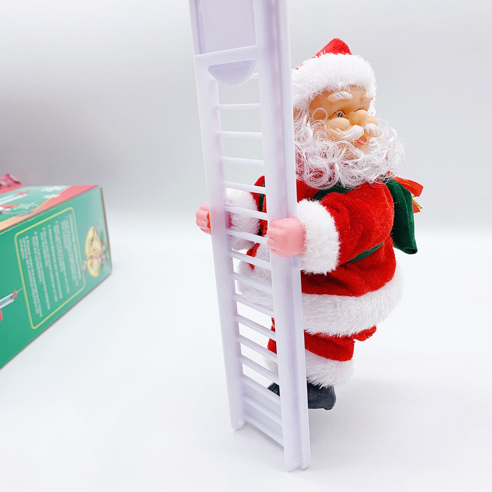 Santa Claus Climbing rope