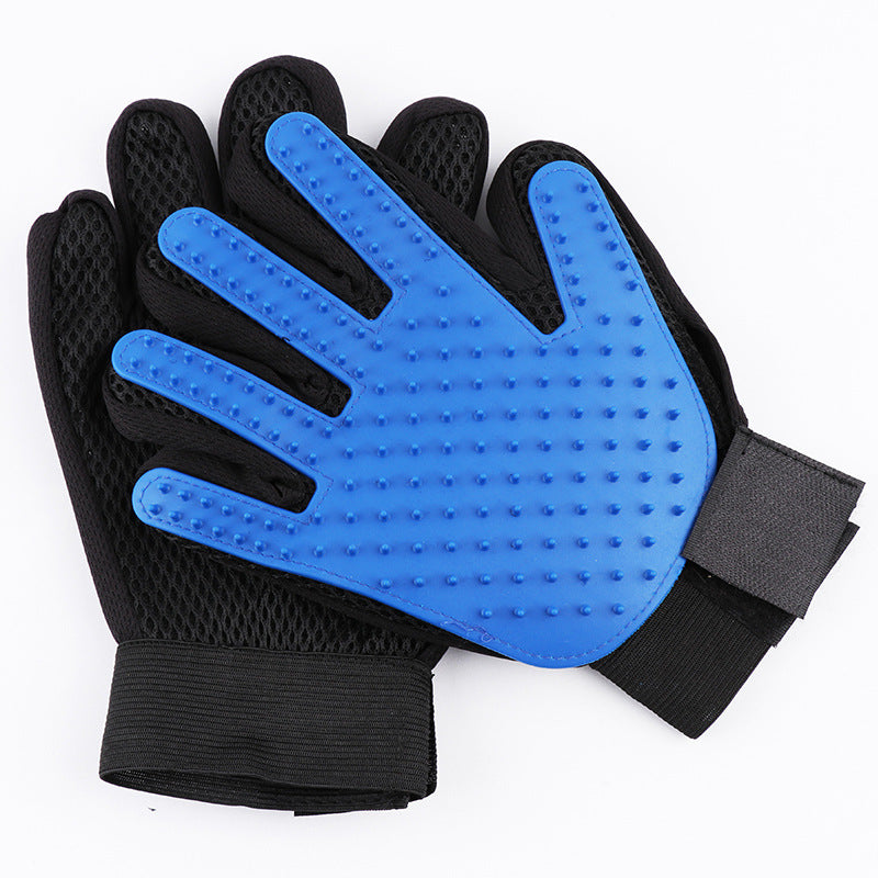 Pet Silicone Grooming Gloves Cat