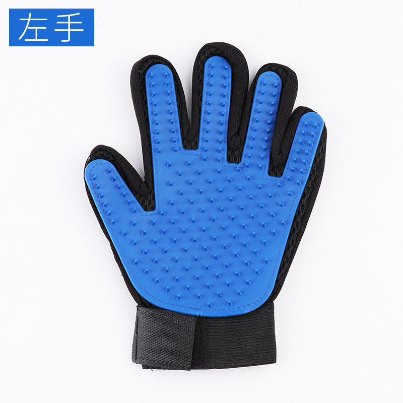 Pet Silicone Grooming Gloves Cat