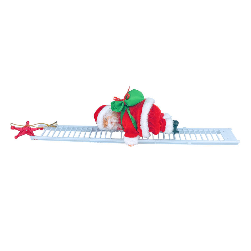 Santa Claus Climbing rope