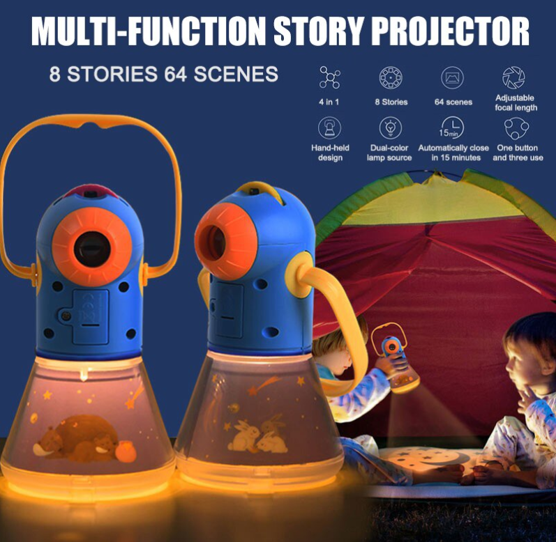 Multi-functional Story Projector Lamp