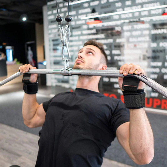 Pull-up wrist hook